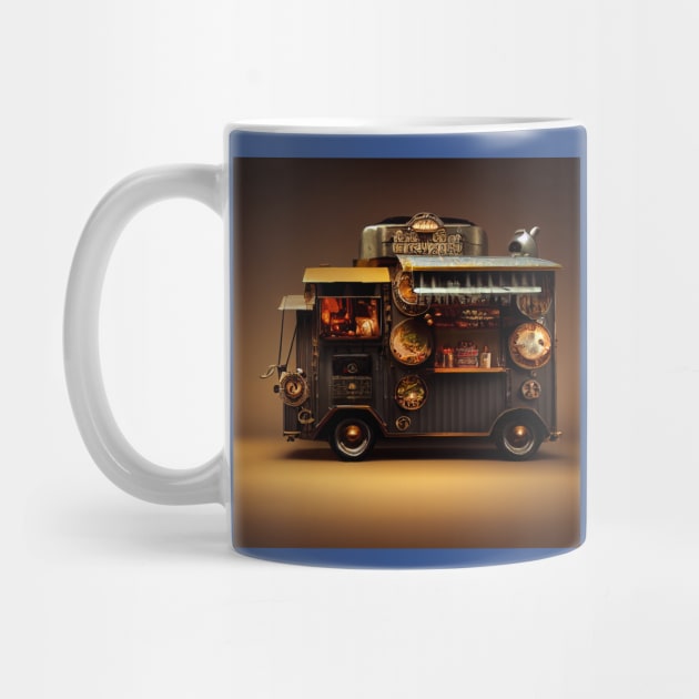 Steampunk Tokyo Ramen Food Truck by Grassroots Green